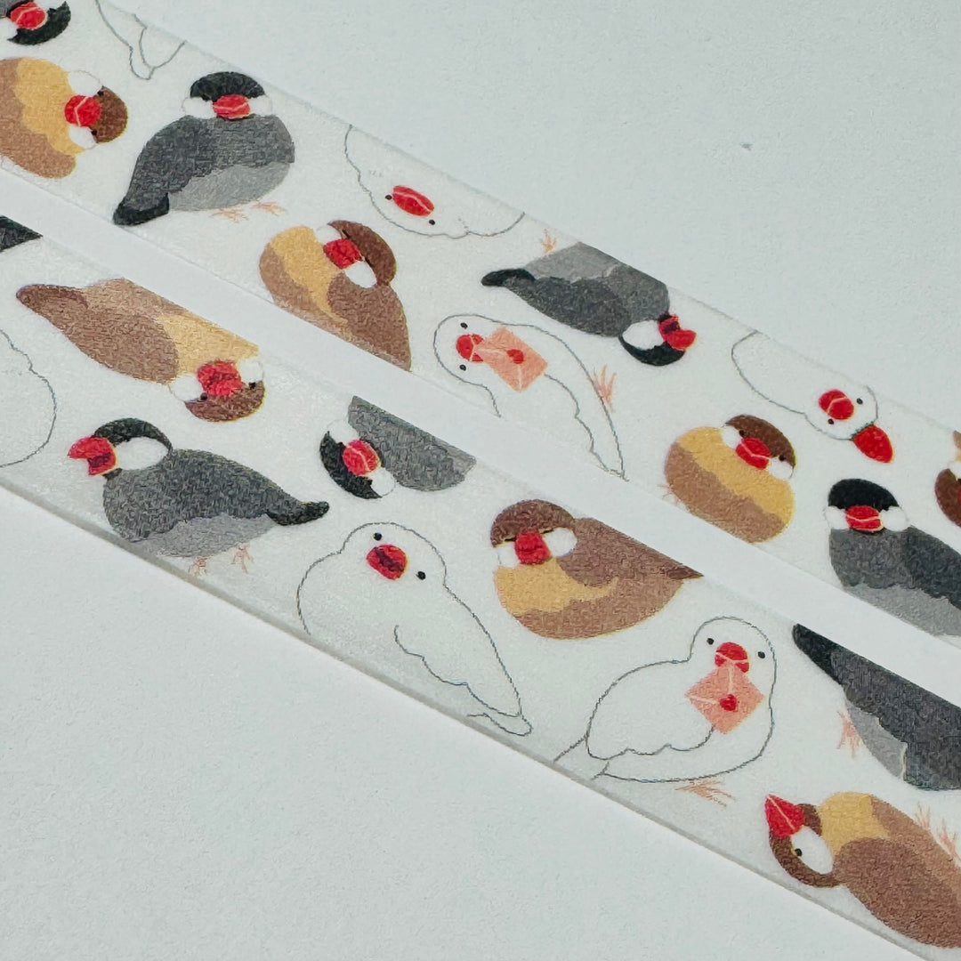 SWIMMING & DIVING PUFFINS World Craft Washi Tape ~ 1 Roll ~ 15mm x 5m (16 Feet)