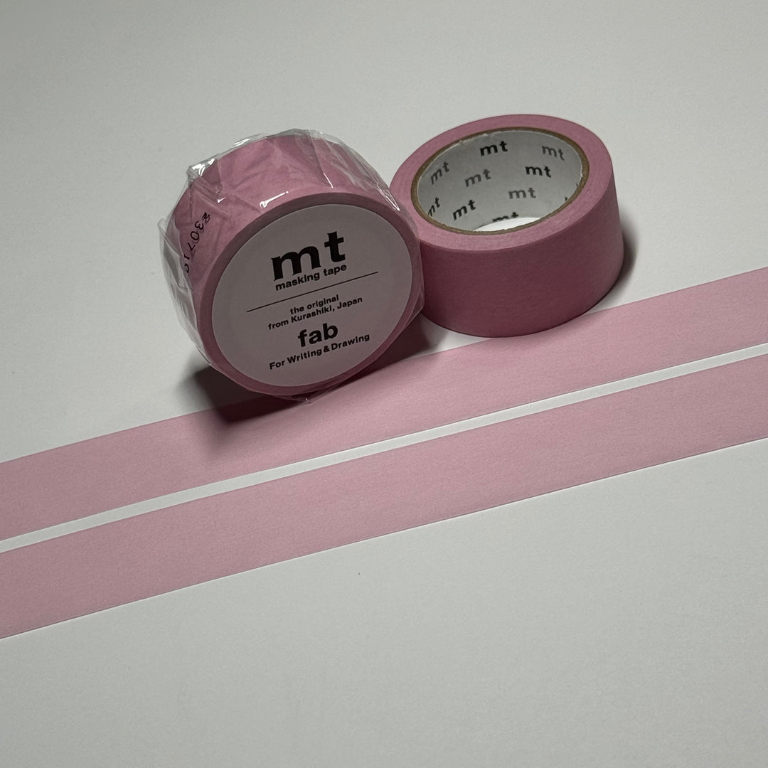 MATTE PASTEL PINK WRITABLE MT Washi Tape ~ 1 Roll ~ 20mm x 7m (23 Feet)