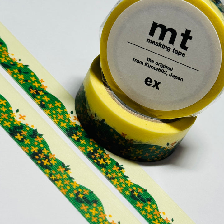 FRAGRANT OLIVE TREES MT Washi Tape - 1 Roll  - 15mm x 7m (23 Feet)