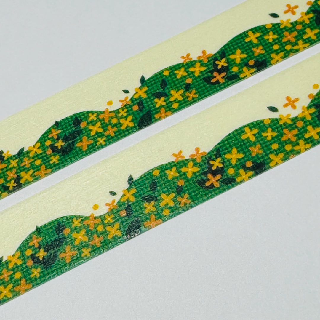 FRAGRANT OLIVE TREES MT Washi Tape - 1 Roll  - 15mm x 7m (23 Feet)