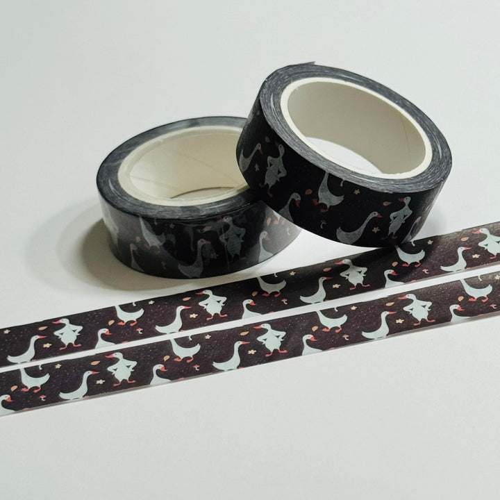 DUCKS DOING The CHICKEN DANCE Washi Tape ~ 1 Roll ~ 15mm x 10m (33 Feet)