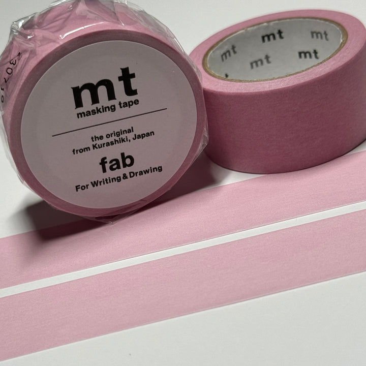 MATTE PASTEL PINK WRITABLE MT Washi Tape ~ 1 Roll ~ 20mm x 7m (23 Feet)