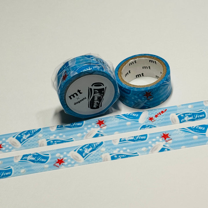 MINI BLUE COLA DAGASHI - Penny Candy - MT Washi Tape - 1 Roll - 15mm x 3m (10 Feet)