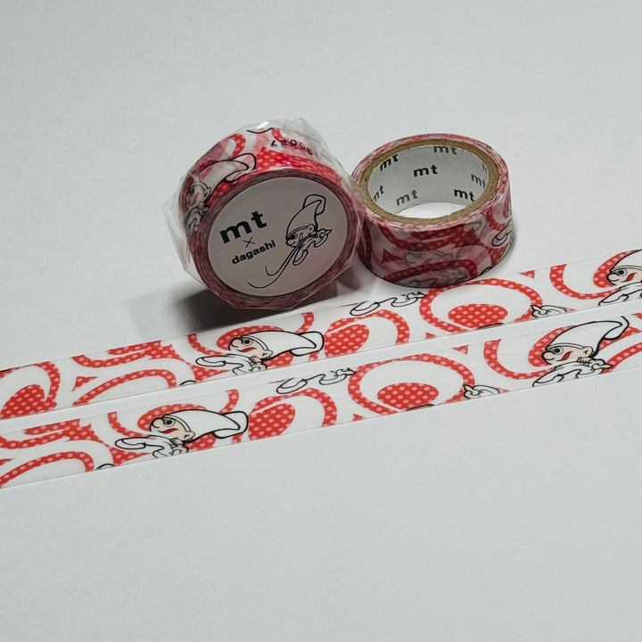 PEPPERMINT YOTCHAN DAGASHI - Penny Candy - MT Washi Tape - 1 Roll - 15mm x 3m (10 Feet)