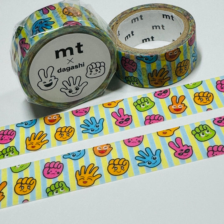 MAKEN GUMMIES DAGASHI - Penny Candy - MT Washi Tape - 1 Roll - 15mm x 3m (10 Feet)