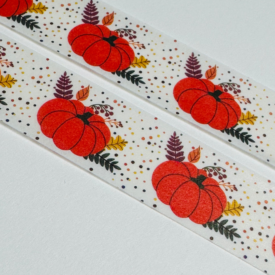 PUMPKIN CENTERPIECE For The HOLIDAY TABLE Washi Tape ~ 1 Roll ~ 15mm x 10m (33 Feet)