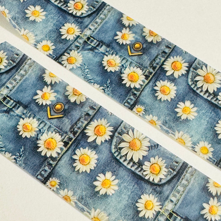 DENIM & DAISIES COUNTRY Girl Pockets Washi Tape - 1 Roll - 25mm x 10m (33 Feet)