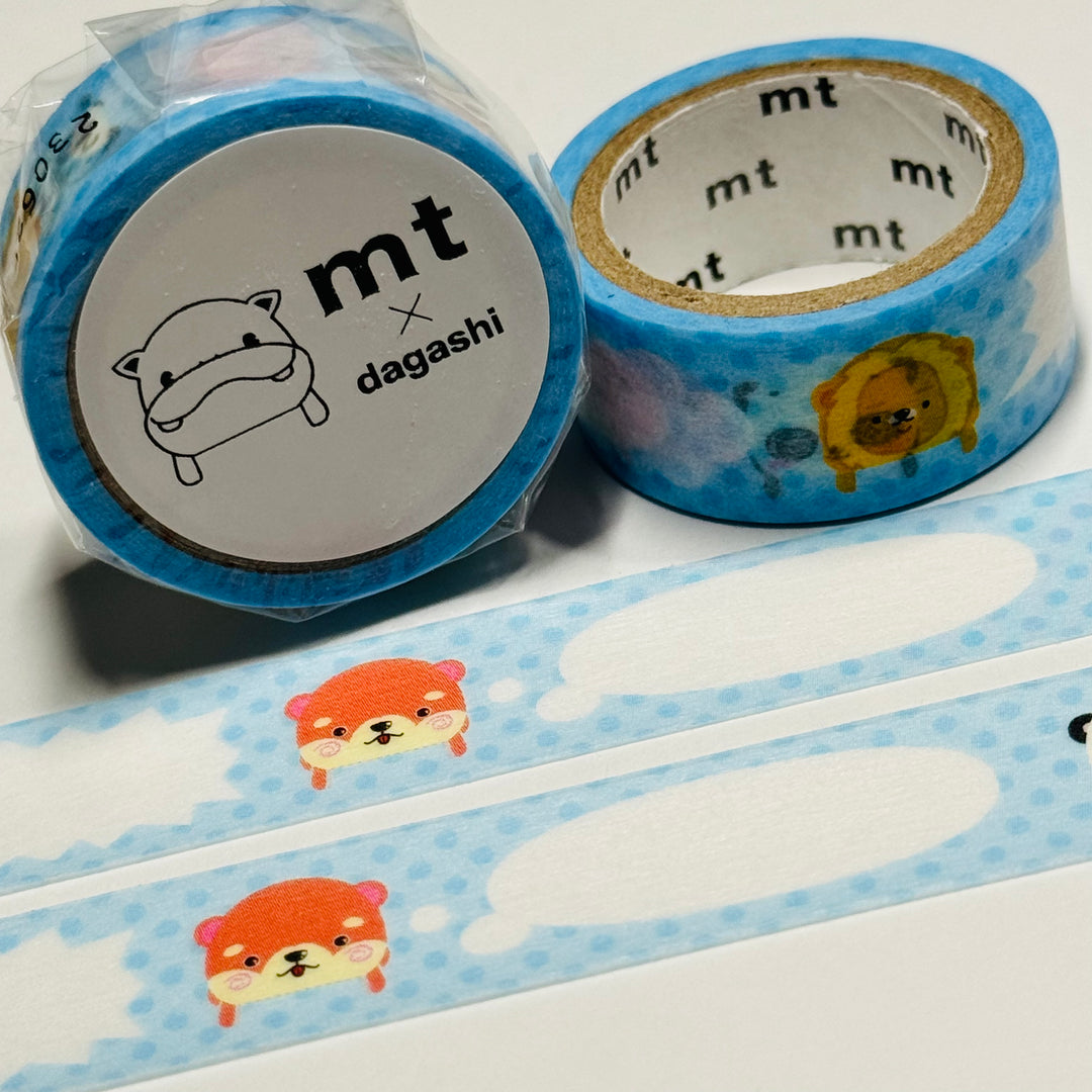 UN CHOCO SPEECH BALLOON LABELS DAGASHI - Penny Candy - MT Washi Tape - 1 Roll - 15mm x 3m (10 Feet)