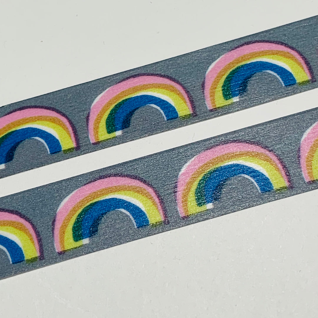 NIJI RAINBOW OTTAIPNU Designed By Masaru Suzuki For MT Washi Tape - 1 Roll - 15mm x 7m (23 Feet)