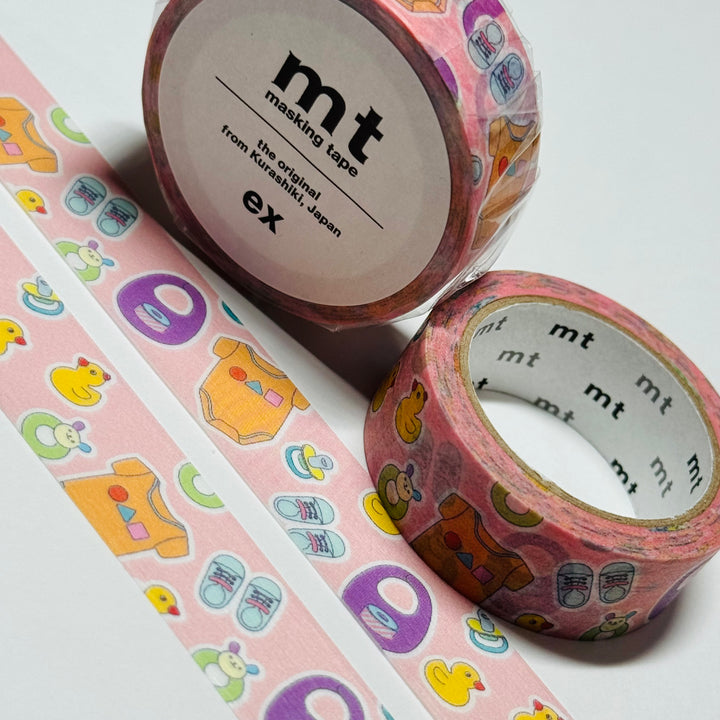 NEW BORN BABY GOODS MT Washi Tape ~ 1 Roll ~ 15mm x 7m (23 Feet)