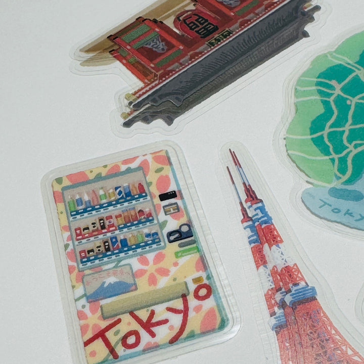 TOKYO CITY GUIDE BGM Sticker Pack ~ 30 Stickers