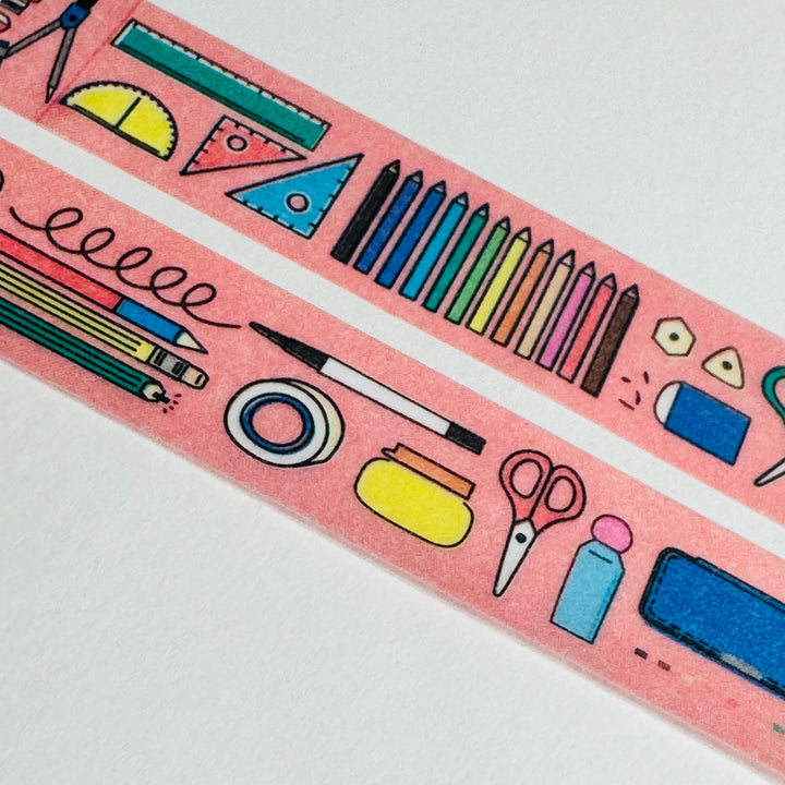 EVERYDAY PLANNER LIFE World Craft Washi Tape ~ 1 Roll ~ 15mm x 7m (23 Feet)