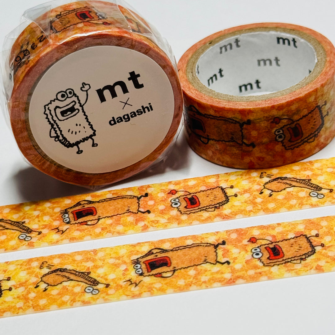 MR. BIG KATSU DAGASHI - Penny Candy - MT Washi Tape - 1 Roll - 15mm x 3m (10 Feet)