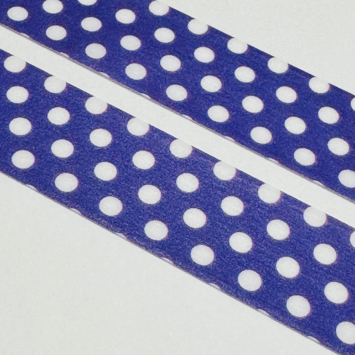 DEEP PURPLE POLKA Dots Mt Washi Tape ~ 1 Roll ~ 15mm x 7m (23 Feet)