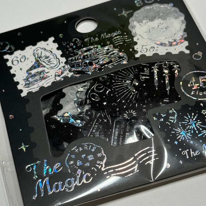 DO YOU BELIEVE IN MAGIC BGM Silver Foil Sticker Pack  ~ 45 Pieces