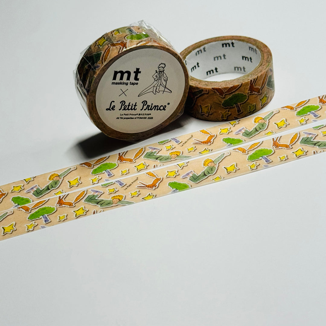 Le PETITE PRINCE Sticker Collage MT Washi Tape ~ 1 Roll ~ 15mm x 5m (16 Feet)