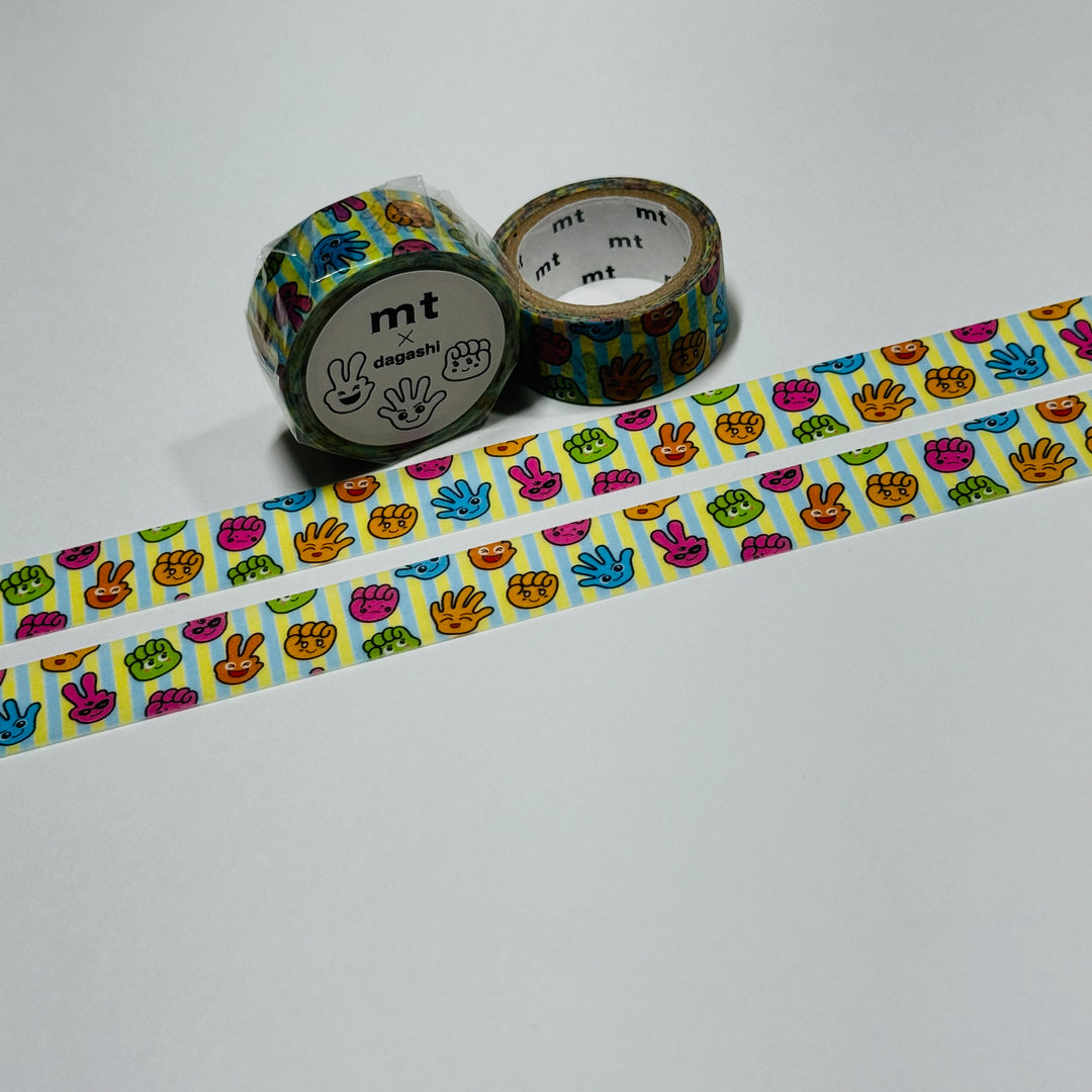 MAKEN GUMMIES DAGASHI - Penny Candy - MT Washi Tape - 1 Roll - 15mm x 3m (10 Feet)