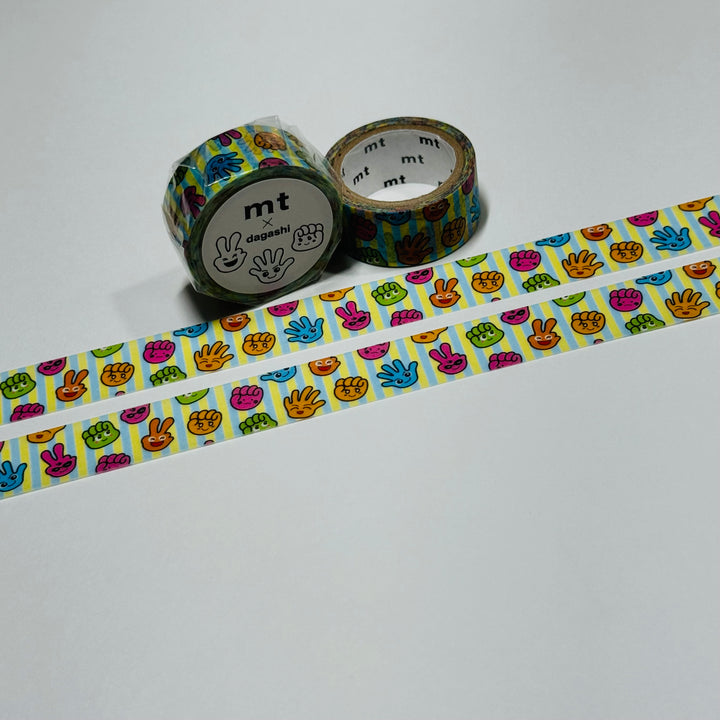 MAKEN GUMMIES DAGASHI - Penny Candy - MT Washi Tape - 1 Roll - 15mm x 3m (10 Feet)