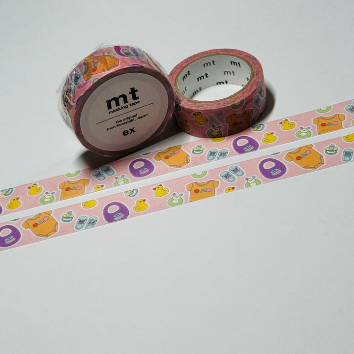 NEW BORN BABY GOODS MT Washi Tape ~ 1 Roll ~ 15mm x 7m (23 Feet)