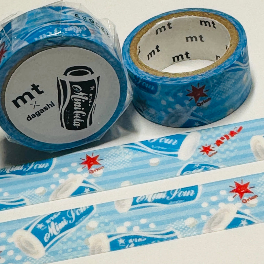 MINI BLUE COLA DAGASHI - Penny Candy - MT Washi Tape - 1 Roll - 15mm x 3m (10 Feet)