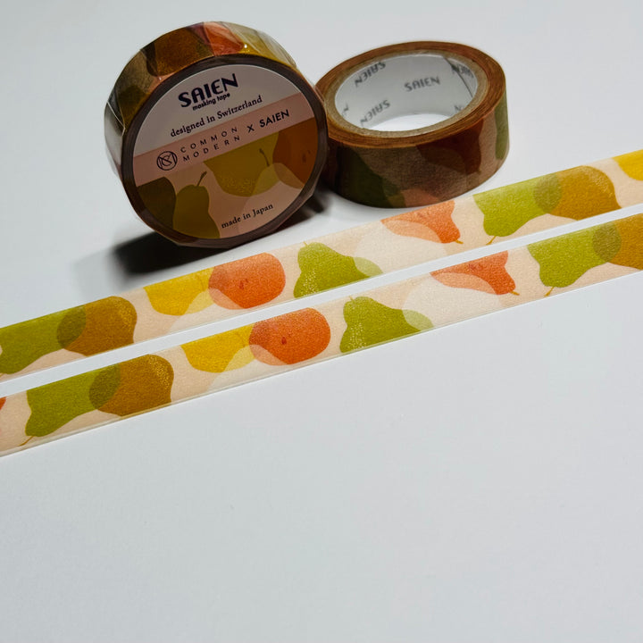 IT'S PEAR SEASON Autumn Saien Masking Washi Tape ~ 1 Roll ~ 15mm x 7m (23 Feet) (Copy)