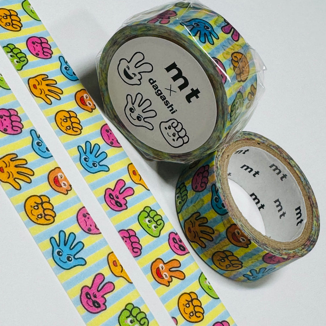 MAKEN GUMMIES DAGASHI - Penny Candy - MT Washi Tape - 1 Roll - 15mm x 3m (10 Feet)