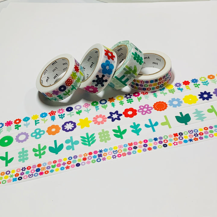 KAPITZA 100th ANNIVERSARY LTD Edition Box Artist Set MT Washi Tape - 4 Rolls - Each Roll 15mm x 7m (23 Feet)