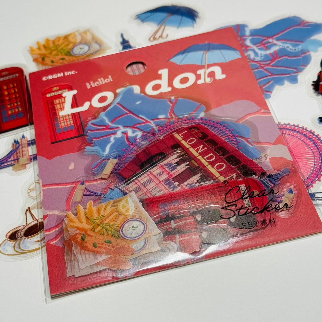 LONDON GUIDE BGM Sticker Pack ~ 30 Stickers