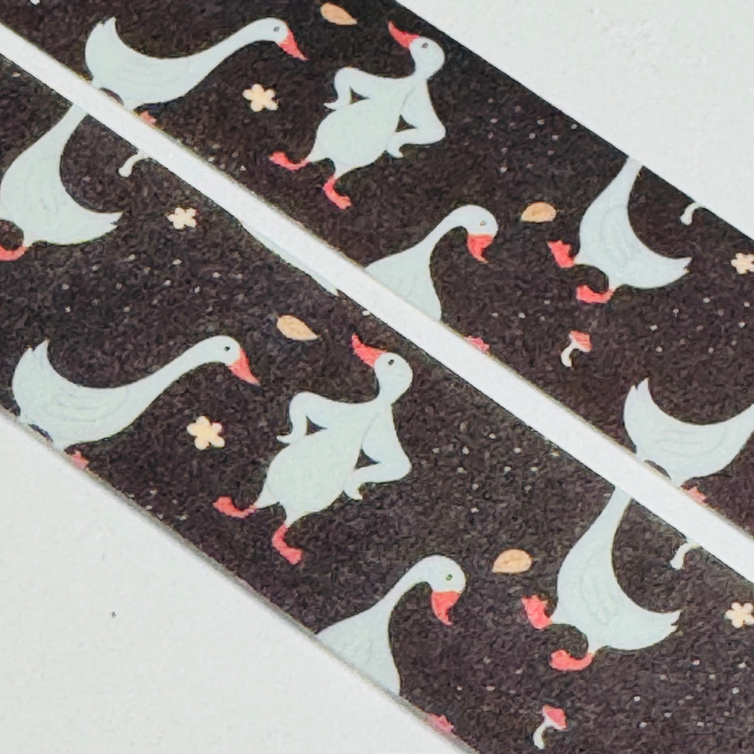 DUCKS DOING The CHICKEN DANCE Washi Tape ~ 1 Roll ~ 15mm x 10m (33 Feet)