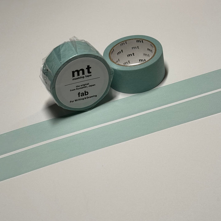 MATTE PASTEL GREEN WRITABLE MT Washi Tape ~ 1 Roll ~ 20mm x 7m (23 Feet)