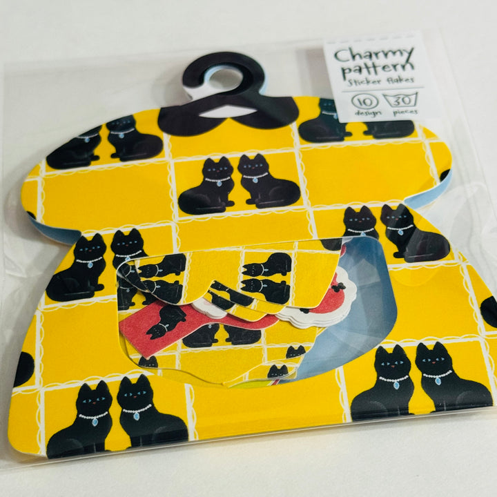 KITTENS DRESS FORM Floral World Craft Peelable Sticker Flakes  ~ 30 Pieces ~ 10 Designs (3 of Each Design)