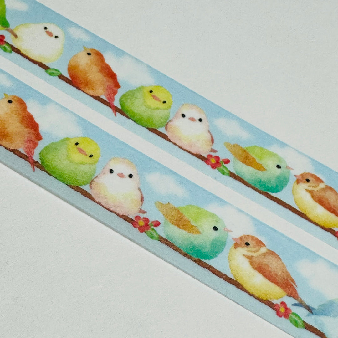 BIRDS Of A FEATHER World Craft Washi Tape ~ 1 Roll ~ 15mm x 7m (23 Feet)