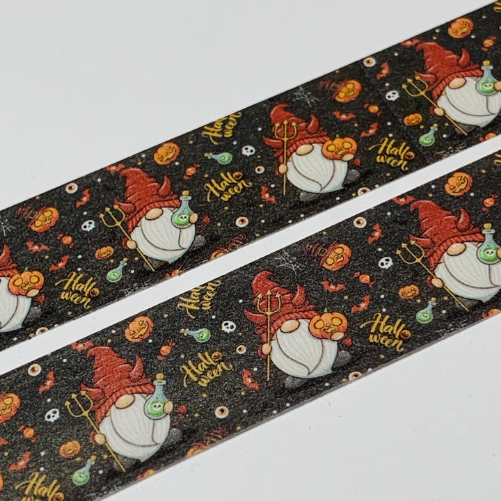 ORNERY HALLOWEEN GNOMES Washi Tape ~ 1 Roll ~ 15mm x 10m (33 Feet)