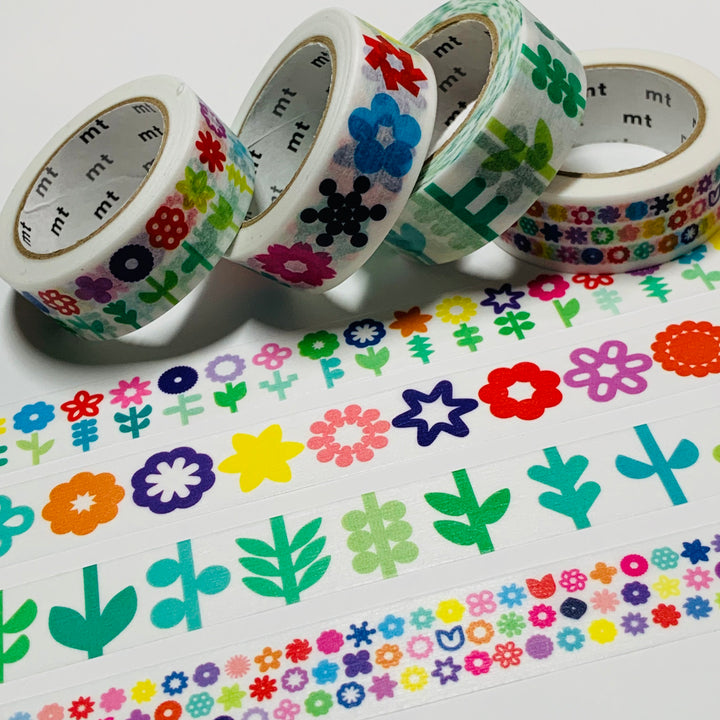 KAPITZA 100th ANNIVERSARY LTD Edition Box Artist Set MT Washi Tape - 4 Rolls - Each Roll 15mm x 7m (23 Feet)