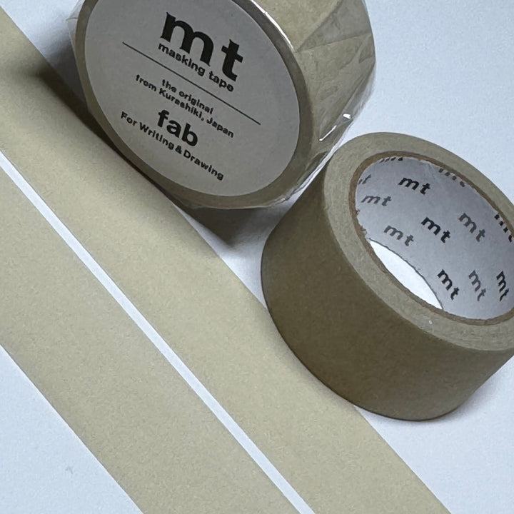 MATTE VINTAGE TAUPE WRITABLE MT Washi Tape ~ 1 Roll ~ 20mm x 7m (23 Feet)