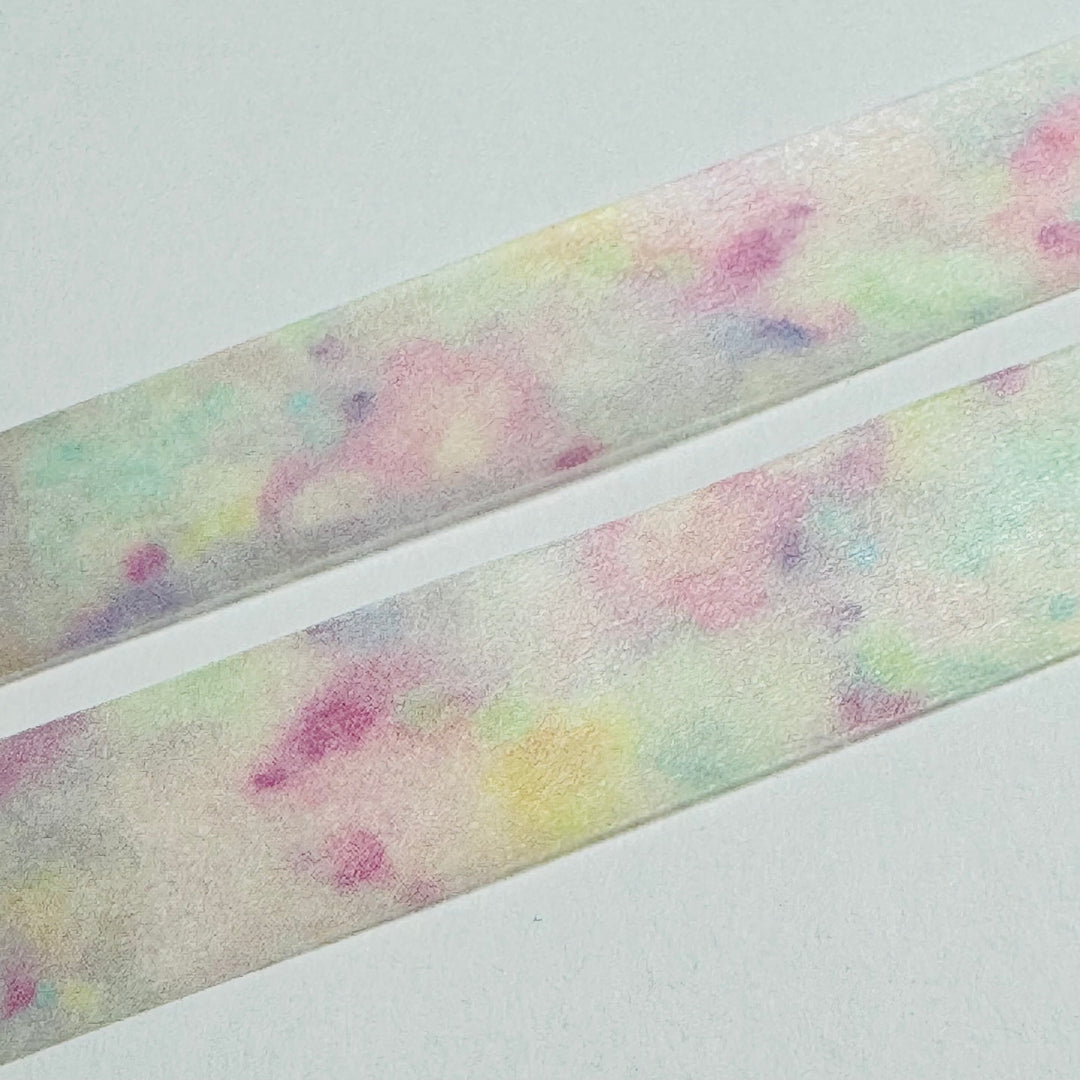 WATERCOLOR PINK GALAXY Sky World Craft Washi Tape ~ 1 Roll ~ 15mm x 7m (23 Feet)