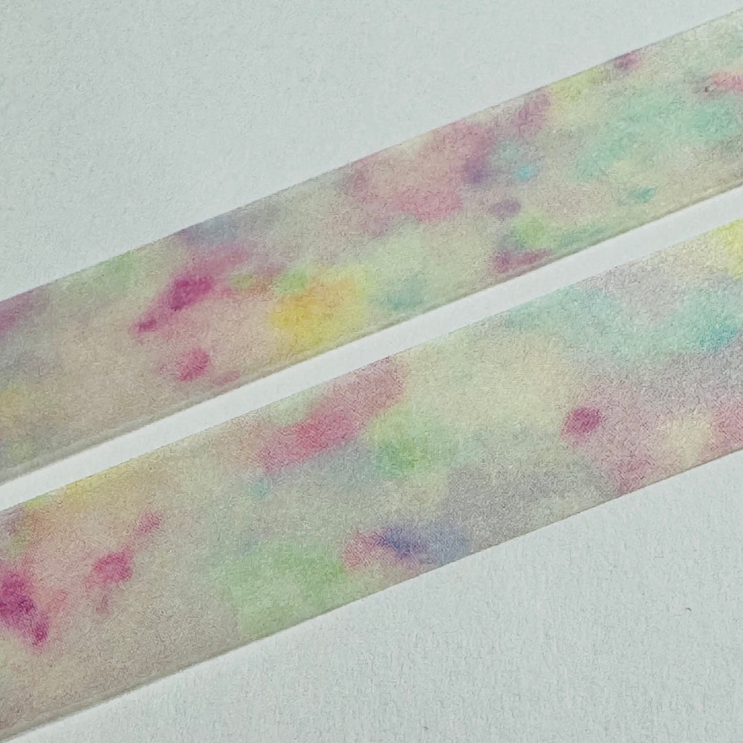 WATERCOLOR PINK GALAXY Sky World Craft Washi Tape ~ 1 Roll ~ 15mm x 7m (23 Feet)