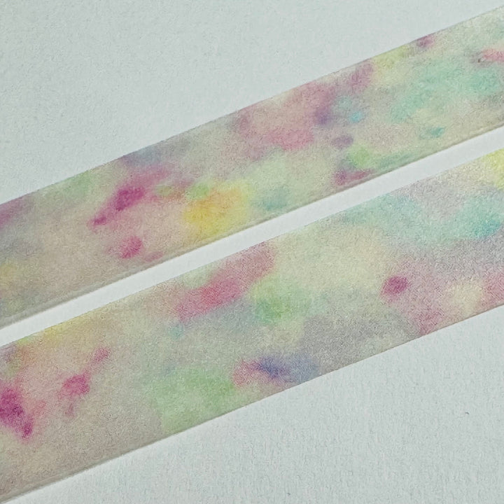 WATERCOLOR PINK GALAXY Sky World Craft Washi Tape ~ 1 Roll ~ 15mm x 7m (23 Feet)