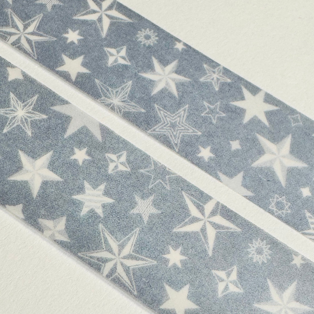 BLANKET Of STARS On BLUE World Craft Washi Tape ~ 1 Roll ~ 15mm x 7m (23 Feet)