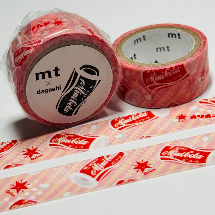 MINI RED COLA DAGASHI - Penny Candy - MT Washi Tape - 1 Roll - 15mm x 3m (10 Feet)