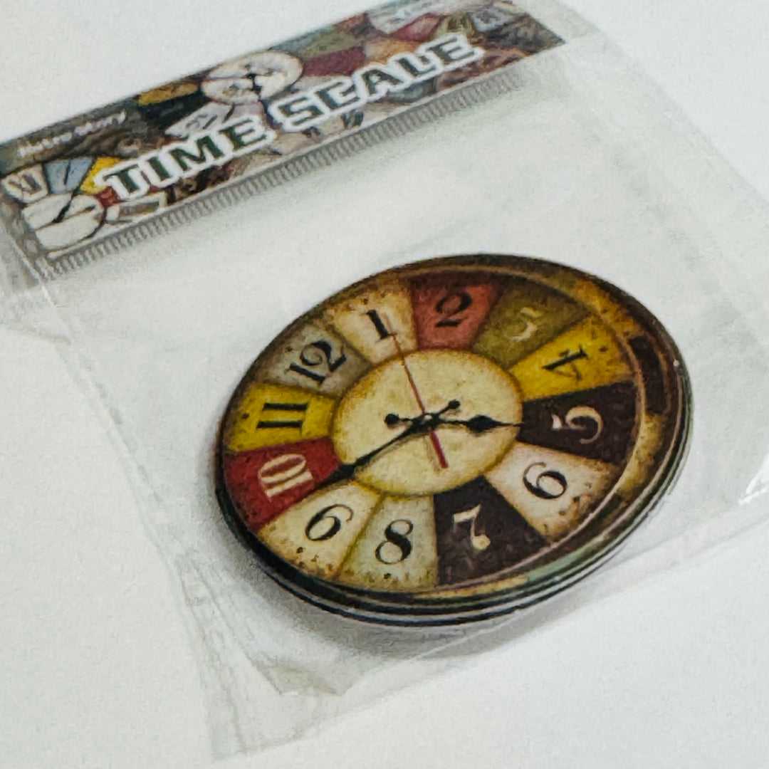 GRUNGE CLOCK FACES Ephemera For Journals Scrapbooks and Planners  ~ 10 Pieces ~ Each Piece is 60mm