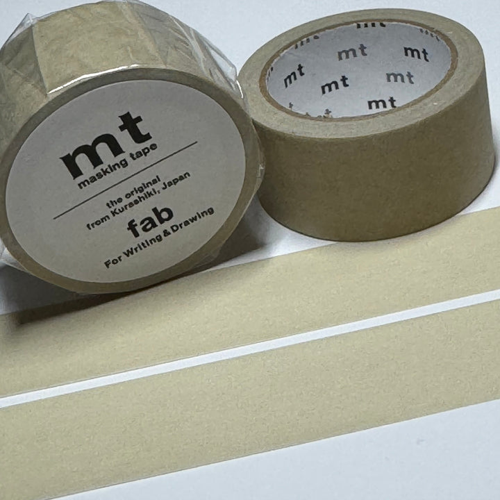 MATTE VINTAGE TAUPE WRITABLE MT Washi Tape ~ 1 Roll ~ 20mm x 7m (23 Feet)