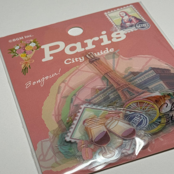 PARIS GUIDE BGM Sticker Pack ~ 30 Stickers