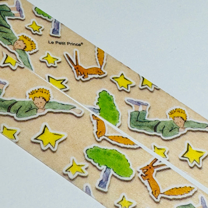 Le PETITE PRINCE Sticker Collage MT Washi Tape ~ 1 Roll ~ 15mm x 5m (16 Feet)