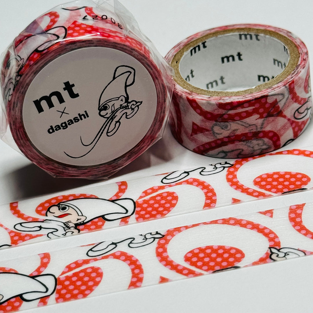 PEPPERMINT YOTCHAN DAGASHI - Penny Candy - MT Washi Tape - 1 Roll - 15mm x 3m (10 Feet)