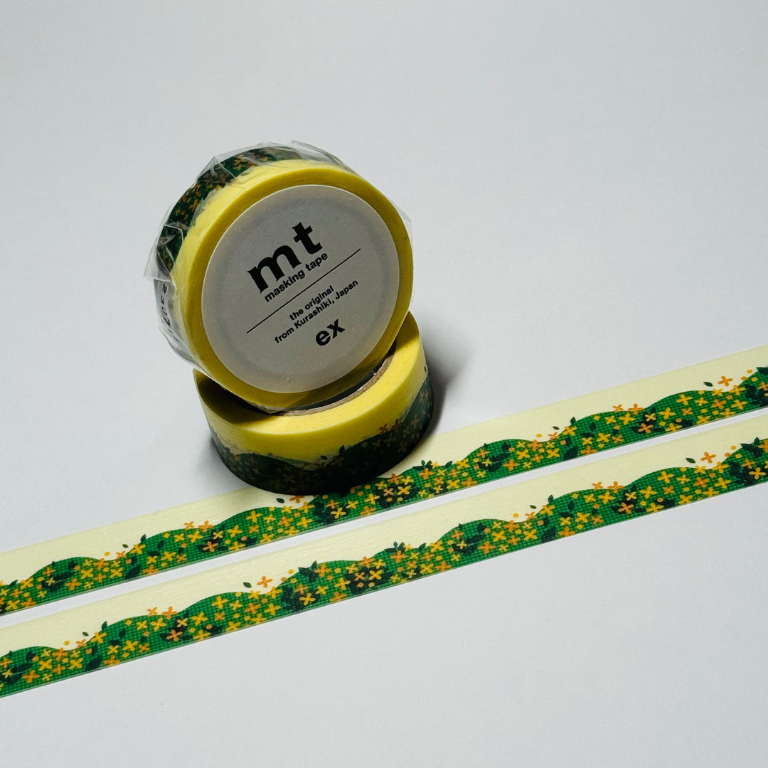 FRAGRANT OLIVE TREES MT Washi Tape - 1 Roll  - 15mm x 7m (23 Feet)