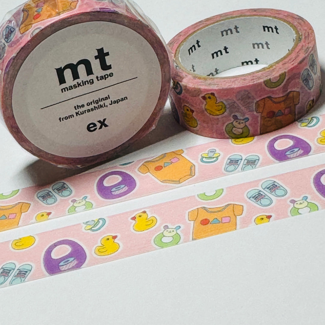 NEW BORN BABY GOODS MT Washi Tape ~ 1 Roll ~ 15mm x 7m (23 Feet)