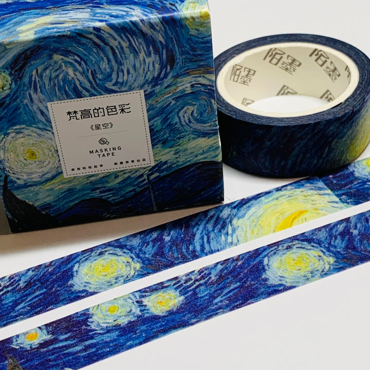 STARRY NIGHT SKY Washi Tape ~ 1 Roll ~ 15mm x 7m (23 Feet)