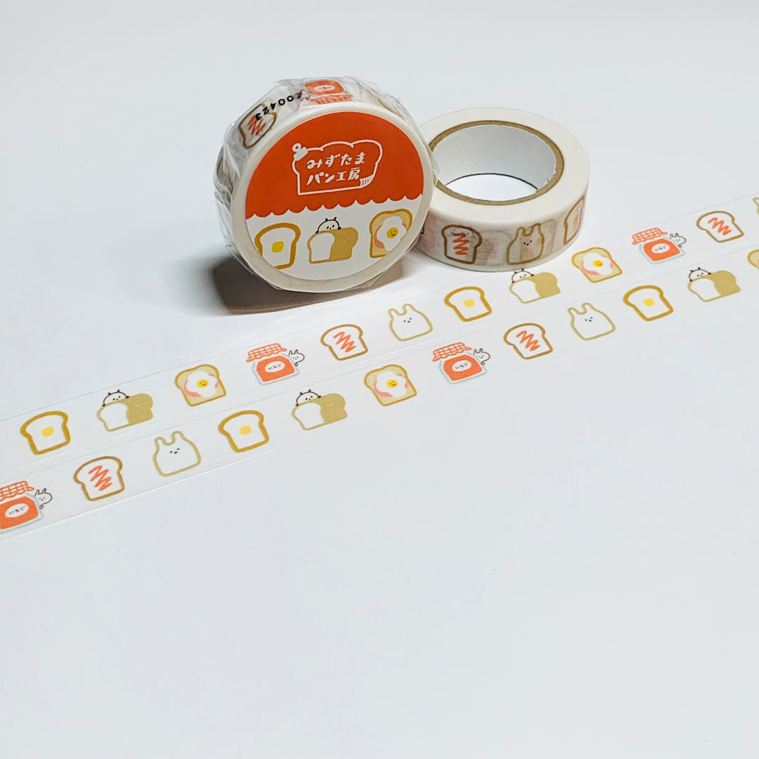 DAILY BREAKFAST SPECIAL Washi Tape Designed For Papier Platz ~ 1 Roll ~ 15mm x 10m (33 Feet)