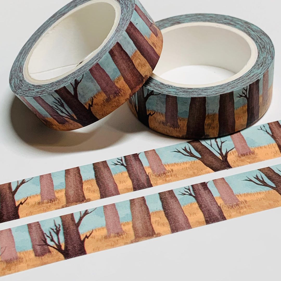 INTO The HAUNTED WOODS Washi Tape ~ 1 Roll ~ 15mm x 10m (33 Feet)